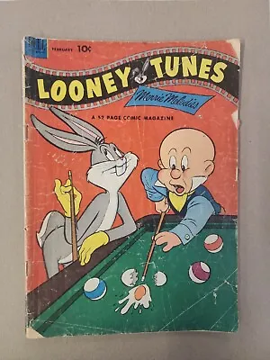 Buy LOONEY TUNES AND MERRIE MELODIES COMICS #136 F Bugs Bunny Dell 1953. G1 • 9.51£