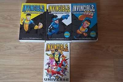 Buy  Invincible Compendium Complete Series Vol 1,2,3 And The Official Handbook  • 137£