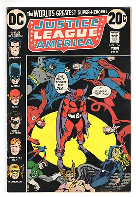 Buy Justice League Of America #106 Very Fine Minus 7.5 Superman Batman Flash 1973 • 12.64£