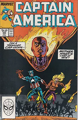 Buy CAPTAIN AMERICA Vol. 1 #356 August 1989 MARVEL Comics - Mother Night • 21.85£