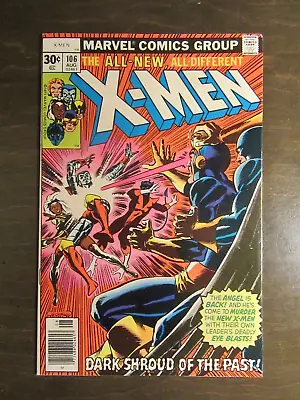 Buy Uncanny X-Men #106 - Marvel Comic - Brand New – 1977 – Mid-Grade - Angel • 81.23£