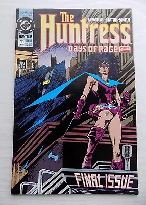 Buy DC Huntress #19 - Final Issue - 1990 - Batman App. • 4£