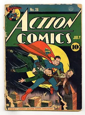 Buy Action Comics #26 FR 1.0 1940 • 921.44£