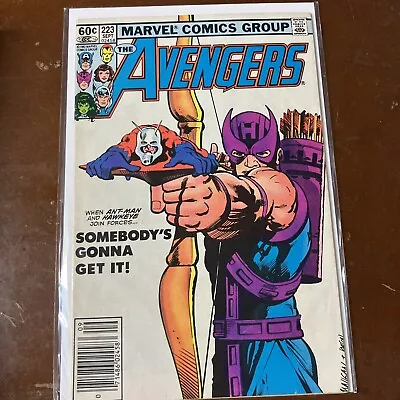Buy Avengers (1963 Marvel) # 223 Iconic Ed Hannigan Cover! VF • 15.99£