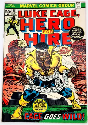 Buy Luke Cage, Hero For Hire #14 (1973)  / Vg / Marvel Comics Bronze Age • 11.77£