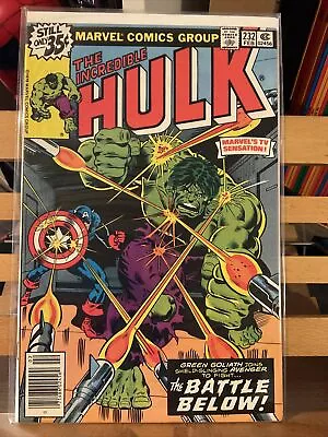 Buy Incredible Hulk 232 Captain America Crossover High Grade • 10.27£