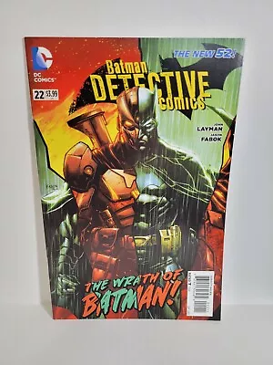 Buy Batman Detective Comics #22 DC Comics 2013 The New 52 Wrath Of Batman VF/NM • 3.15£