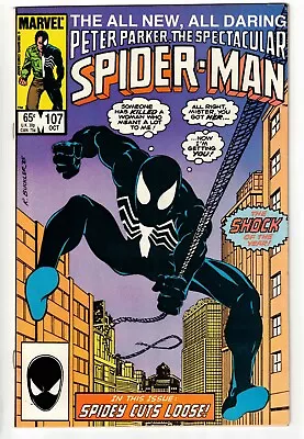 Buy Spectacular Spider-man #107 1985 Death Of Jean Dewolff Marvel Copper Age! • 6.71£
