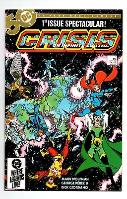 Buy Crisis On Infinite Earths #1 - Justice League - Superman - 1985 - NM • 10.44£