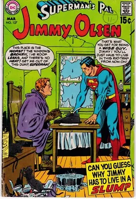 Buy Superman's Pal, JIMMY OLSEN #127. DC Comics 1970. • 5£