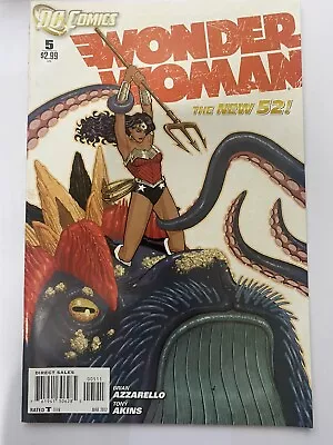 Buy WONDER WOMAN #5 New 52 DC Comics 2012 NM • 1.99£