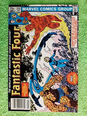 Buy FANTASTIC FOUR #252 VF Newsstand Canadian Price Variant : RD5475 • 11.28£
