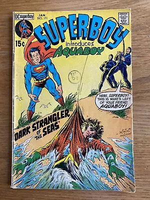 Buy Superboy Introduces Aquaboy - No.171 Jan 1971  • 4.70£