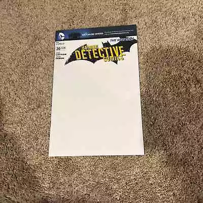 Buy Detective Comics #20 (Blank Sketch Variant Cover) DC The New 52 NM • 6.32£