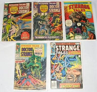 Buy Strange Tales #150 #151 #162 #175 #186 Comic Books Marvel • 19.77£