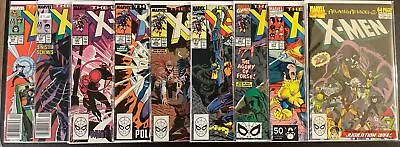 Buy Uncanny X-Men # 224 239 247 250 252 262 263 277 Annual 13 Newsstand Comic Lot 9 • 35.97£