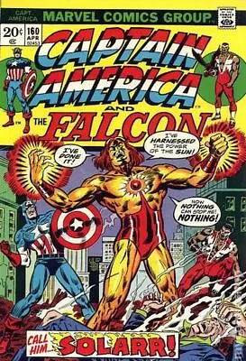 Buy Captain America #160 VG/FN 5.0 1973 Stock Image Low Grade • 6.32£