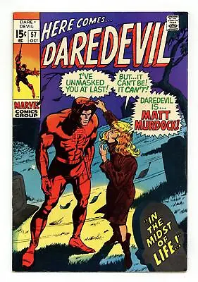 Buy Daredevil #57 VG+ 4.5 1969 • 16.65£