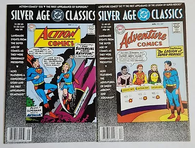 Buy Silver Age Classics 1st App Supergirl & 1st Legion Of Superheroes DC Reprints  • 5.53£