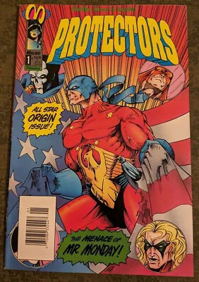 Buy Protectors #1 - Comic Book - Original 1st Printing - 1992 - Malibu • 6.37£