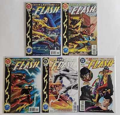 Buy The Flash Comic #147-151 VF+ 1st Cameo App Dark Flash DC Comics 1999 Lot • 15.98£