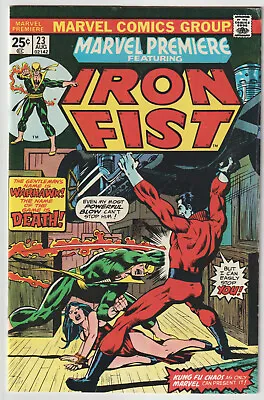 Buy Marvel Premiere #23 (Aug 1975, Marvel), FN-VFN (7.0), Iron Fist Vs. Warhawk • 21.59£