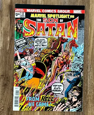 Buy Marvel Spotlight Comic 12 Son Of Satan Facsimile Edition 2019 Friedrich Trimpe • 5.52£