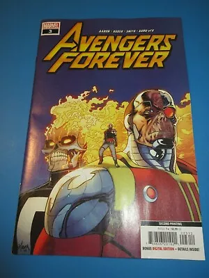 Buy Avengers Forever #3 2nd Print Variant 1st Female Black Panther NM- Beauty • 6.11£