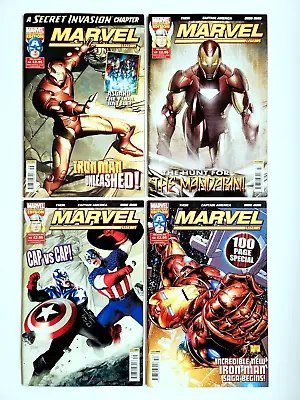 Buy MARVEL LEGENDS #46, 47, 49, 50 Bundle (Panini) Thor, Iron Man, Captain America • 2.75£