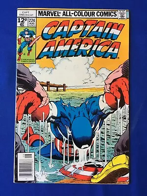Buy Captain America #224 FN+ (6.5) MARVEL ( Vol 1 1978) • 7£