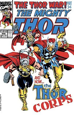Buy THOR #440 B (1991) NM | Thor War, Pt. 3 | KEY! 1st App. Of THOR CORPS! • 8.32£
