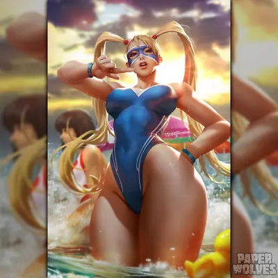 Buy STREET FIGHTER SWIMSUIT SPECIAL 2023 1 Chew Artgerm Group R.MIKA VARIANT Presale • 48.11£