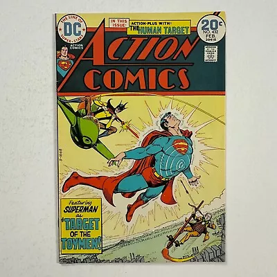 Buy Action Comics 432 1st Appearance Toyman (1974, Dc Comics) • 17.39£
