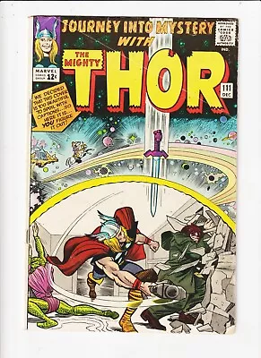 Buy JOURNEY INTO MYSTERY 111  Power Of The Thunder God! Loki! Marvel 1964 • 48.21£