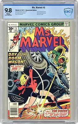 Buy Ms. Marvel #5 CBCS 9.8 Newsstand 1977 20-077980C-005 • 171.90£