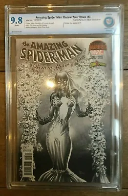 Buy Amazing Spider-Man Renew Your Vows #3 Deodato Jr.B&W Variant CBCS 9.8  • 65£
