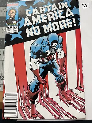 Buy Captain America # 332 Newsstand - Steve Rogers Resigns As Cap Combined Shipping • 19.79£
