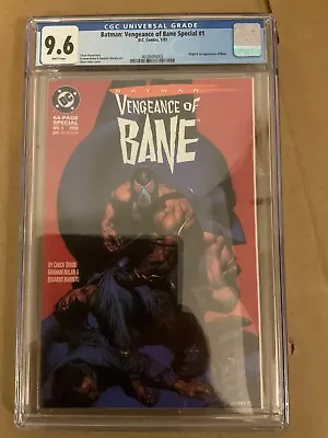 Buy Vengeance Of Bane #1 Cgc 9.6 1st Appearance Of Bane • 95.31£