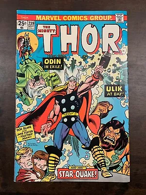 Buy The Mighty Thor #239 Fn  Marvel Comic (1975) • 5.54£