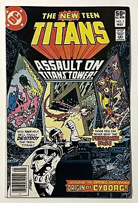Buy New Teen Titans #7 - DC Comics 1981 - Origin Of Cyborg - George Perez Art • 5.52£