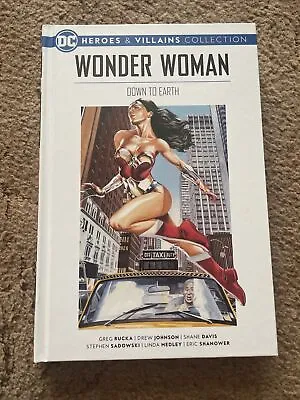 Buy Dc Heroes And Villains Collection #4  Wonder Woman Down To Earth  Hc • 2.50£