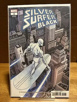 Buy Silver Surfer Black #1 1:100 Zeck Hidden Gem Variant. Crisp Copy! • 47.44£
