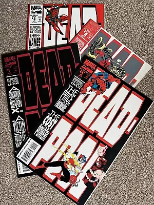 Buy MARVEL COMICS DEADPOOL THE CIRCLE CHASE #1 -4 (of 4) (1993) 1ST SOLO DEADPOOL • 40£