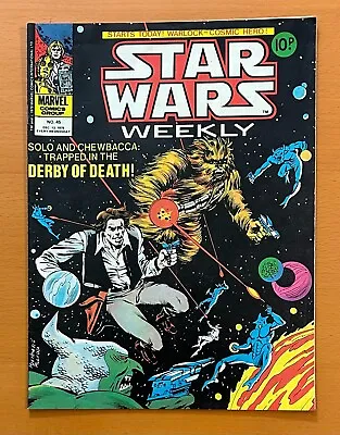 Buy Star Wars Weekly #45 (Marvel UK 1978) VG/FN Condition Comic Magazine • 7.50£