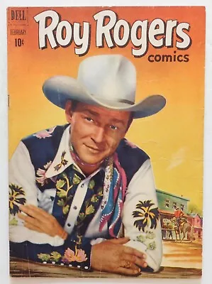 Buy ROY ROGERS #50 - 1952 - GVG - Dell - US Western Comic / Cowboy • 8.99£