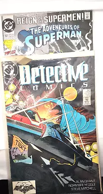 Buy Reign Of Supermen 501 And Detective Comics 601 • 11.86£