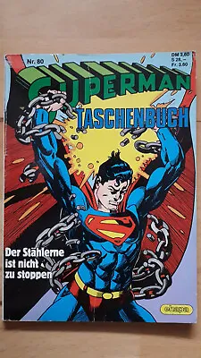 Buy Superman Paperback No.80 From 1986 - Z1-2 ORIGINAL FIRST EDITION EHAPA COMIC • 9.62£