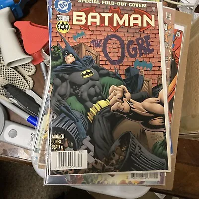 Buy Batman 535 DC 1996 NM Kelley Jones Die-Cut Newsstand’s First Ever Live   Show • 7.98£