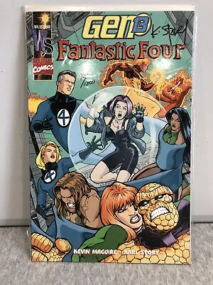 Buy GEN 13/FANTASTIC FOUR Signed Karl Story 95/1500 With COA • 9£