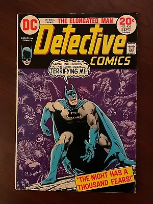 Buy Detective Comics #436 (DC Comics 1973) Batman Nick Cardy Bronze Age 7.0 F/VF • 18.97£